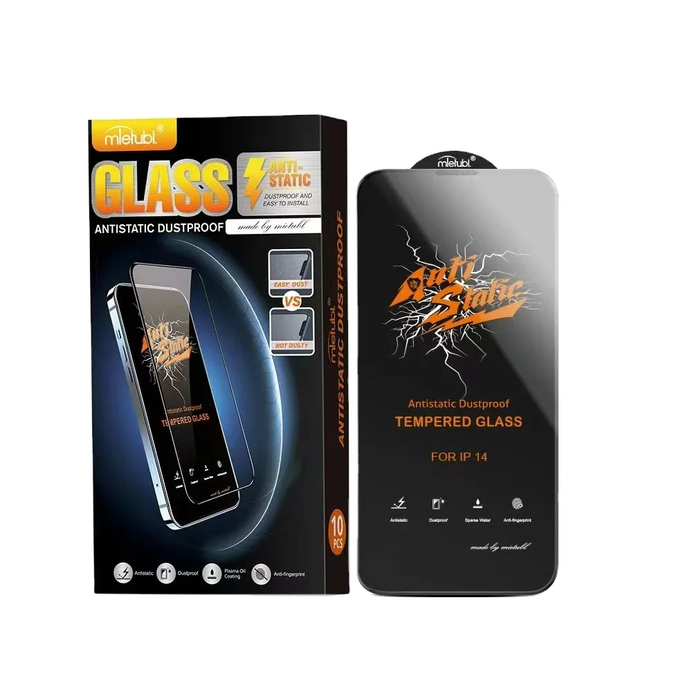 MIETUBL Wholesale screen protector anti-static dust-proof tempered Glass Curved Edge Glass Full Cover for SAM A15/F15/A24