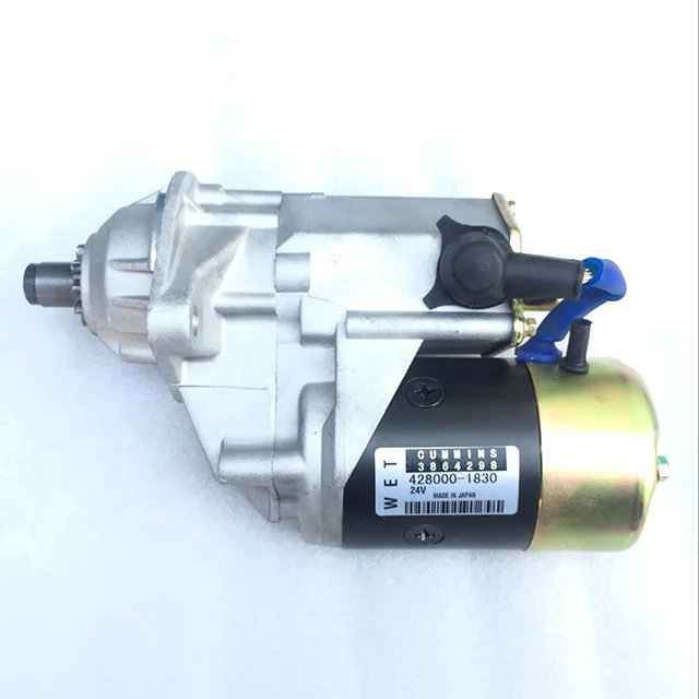 Made in Japan Wet 428000-1830 3864298 24vスターターモーター