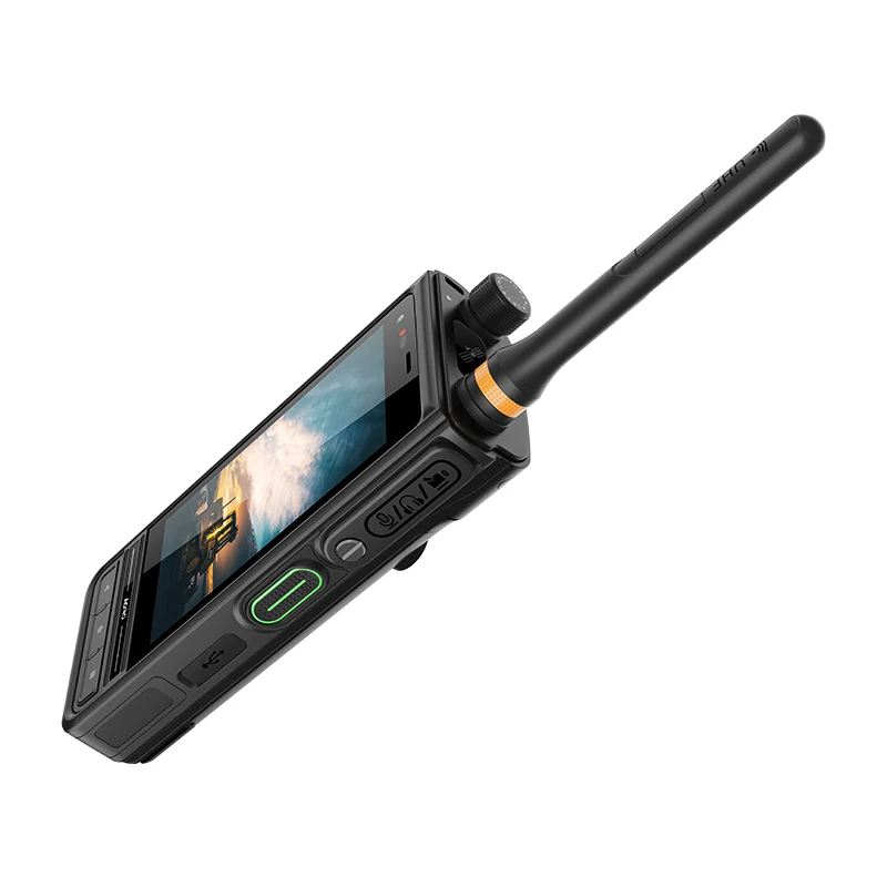 AORO M6 Android 10 Long Range GSM Interphone 4w Multi Touch Screen Telfono Android Rugged Walkie Talkie Phone