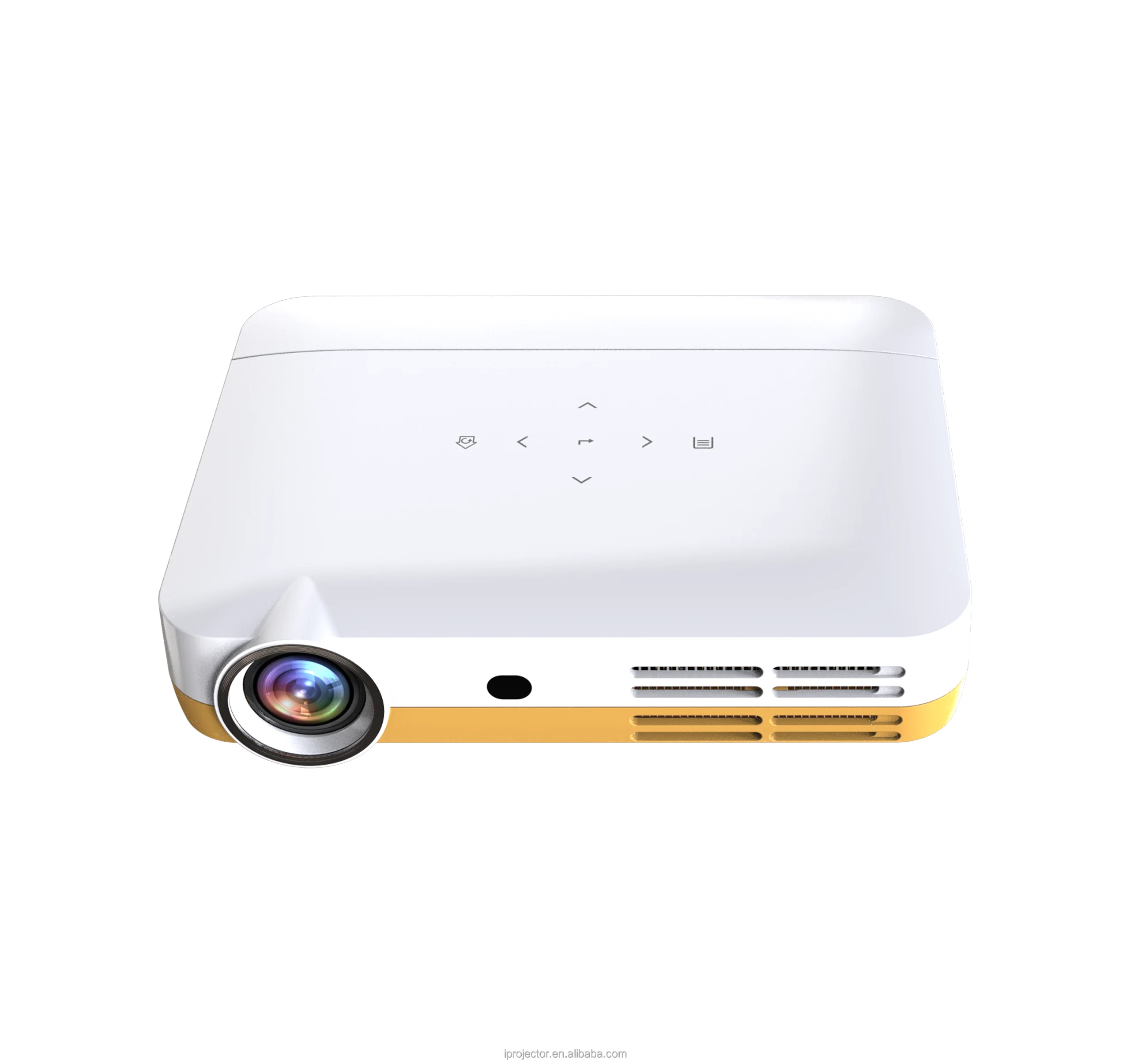 WOWOTO Upgrade Smart Projector 3D 4K Android, 500 ANSI Lumens