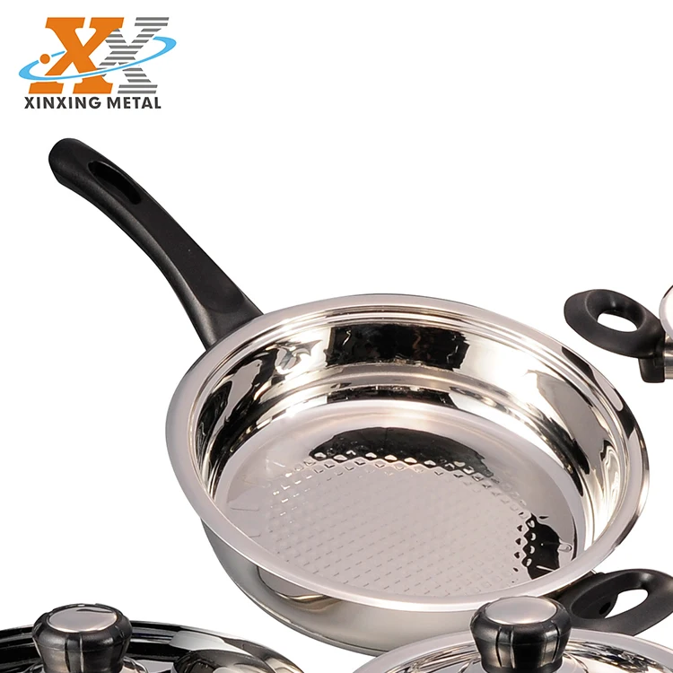 Commercial Cookware Steamer Cooking Casserole Pots Non Stick Cookware Set details