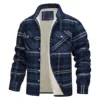 Navy blue with fleece lining