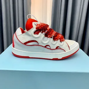 Winter 2026 New Bread Torre Lace-up Shoes Thick-soled Color-matching German Training Running Anti-slip Mesh Lining Height