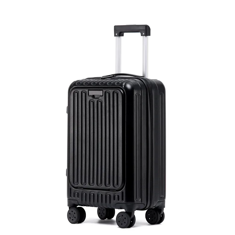 Rolling Luggage With Front Pocket Travel Luggage For Weekender 20 Inch ...