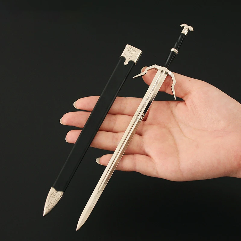 The Wizard Sword 3 TWA27 Double-Headed Beast Witcher Metal Model Elegant Metal Crafts Ornament