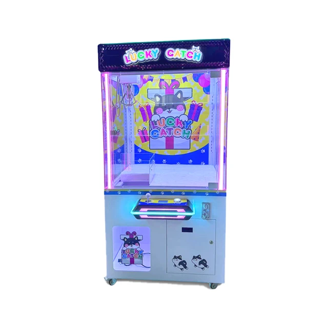 Hot Selling Factory Crane Machine Playground Game Center Coin Direct Supply Plush Doll Operated Crane Claw Machine