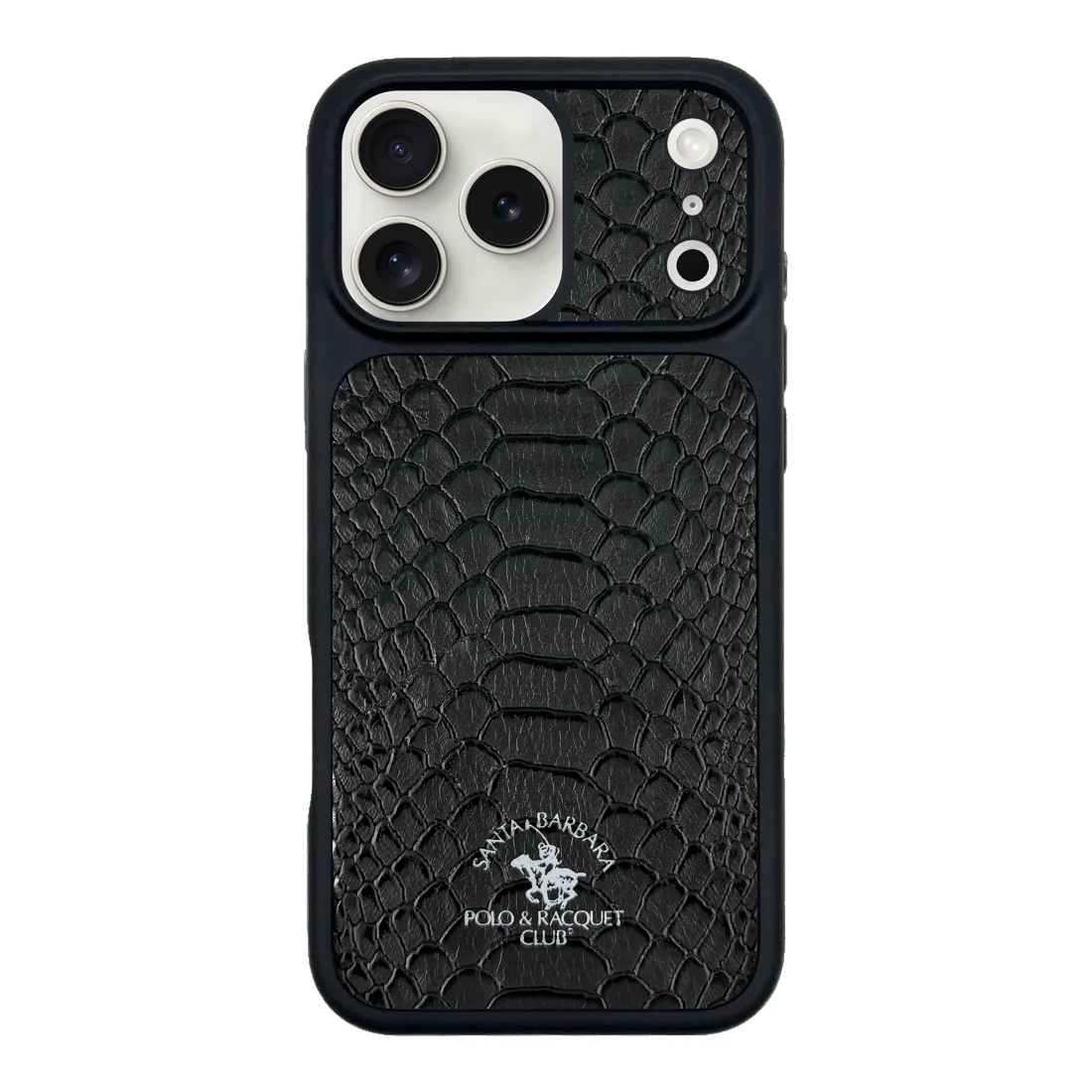 POLO Pure Color Portrait Design Magnetic PU Leather Shockproof Phone Case for 17 Pro