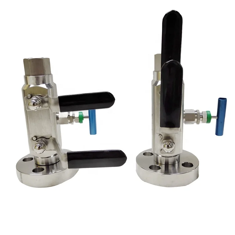 Manual Ball Valve Double Block and Bleed Isolation Valve for High Temperature Steam