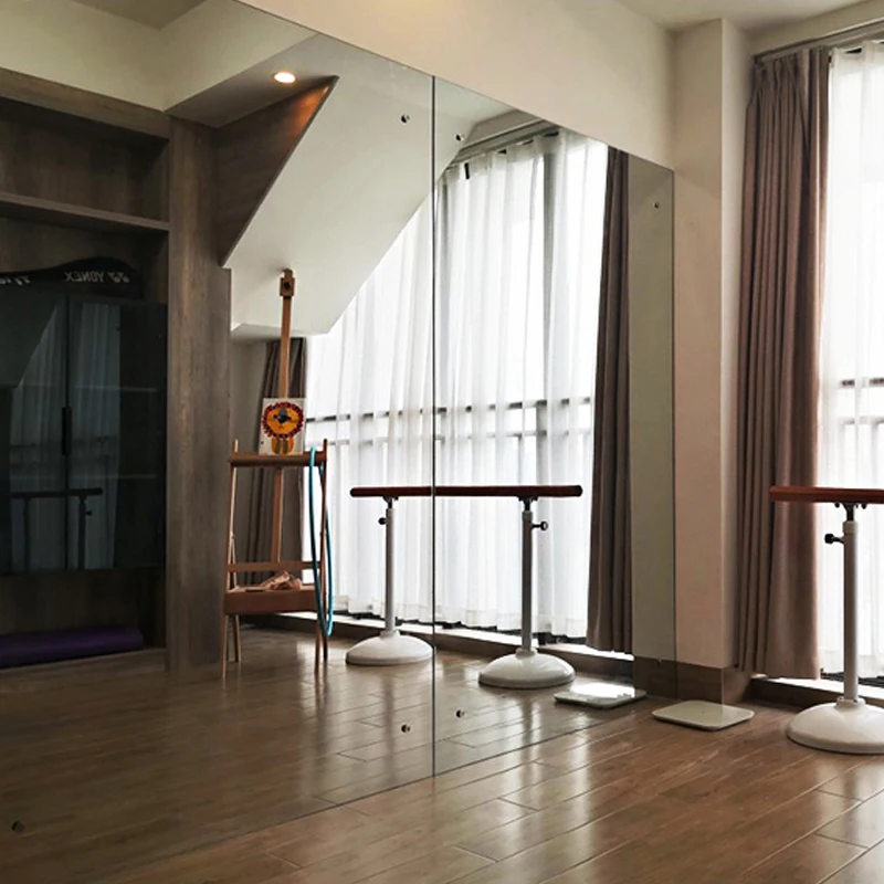 specchio da parete frameless ad alta definizione di grandi dimensioni dance  yoga specchio pilates parrucchiere studio palestra specchio