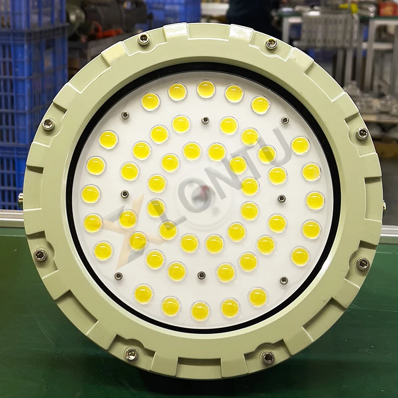 IECEX ATEX LED Explosion-proof Marine Explosion Proof Led High Bay Light Fixture 100w 200W Anti Explosion Lamp Ip66