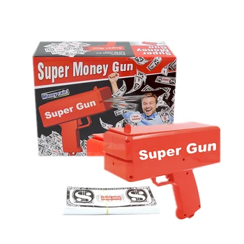 Factory wholesale money spray gunSupre GunUS Jinqiang money spreading machine Money spray gun toys wholesale