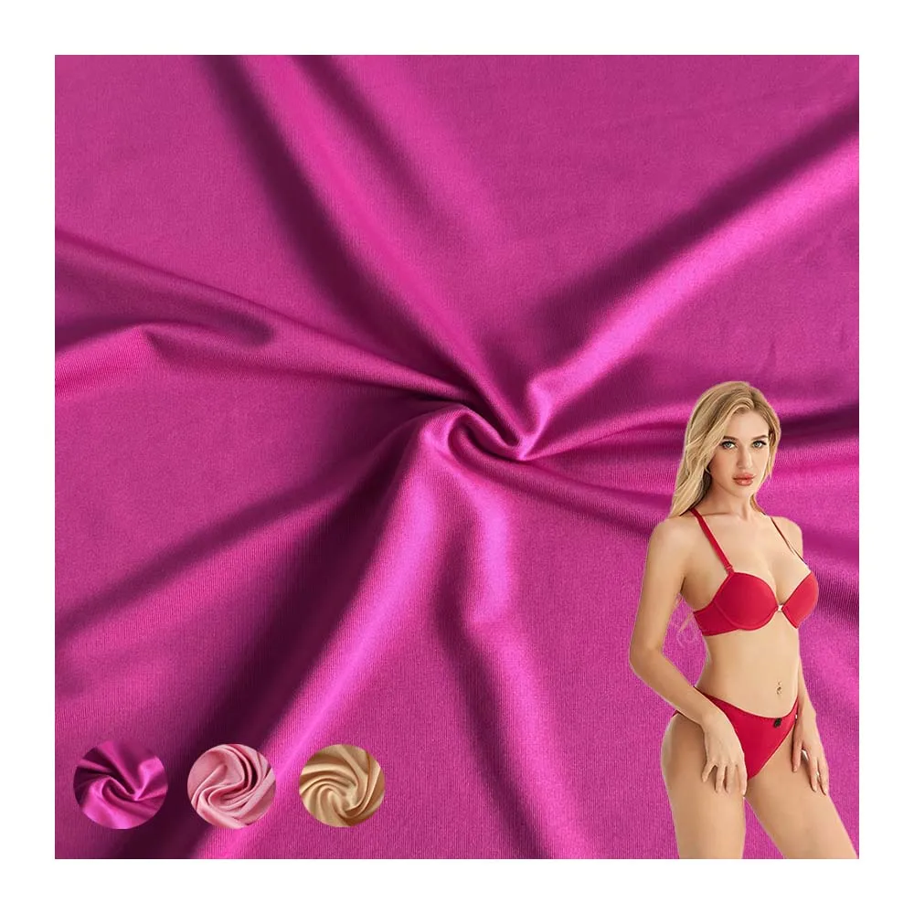 84 Nylon 16 Spandex Tela de alta elasticidad sin costuras Tela de