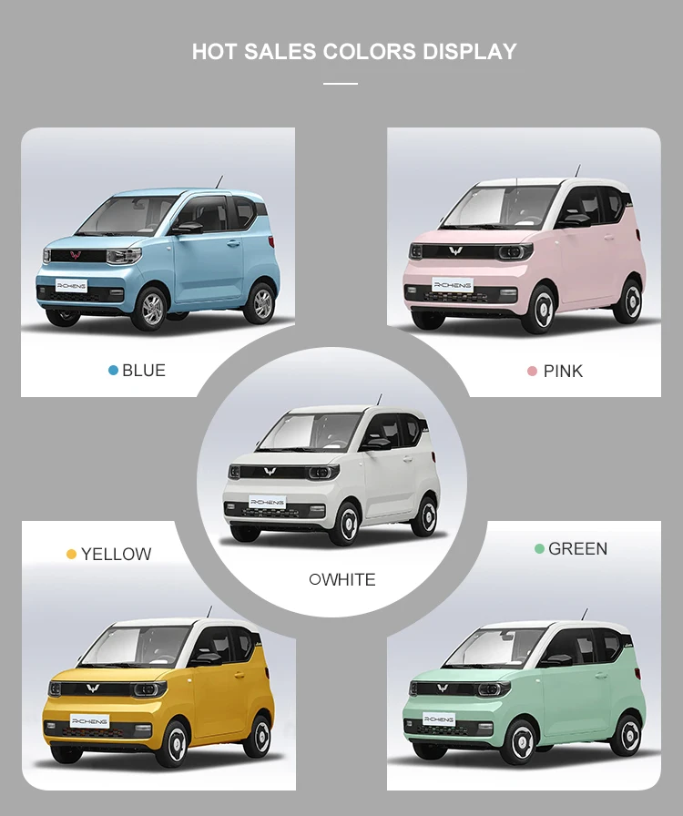 wuling hongguang mini ev 4 seats car