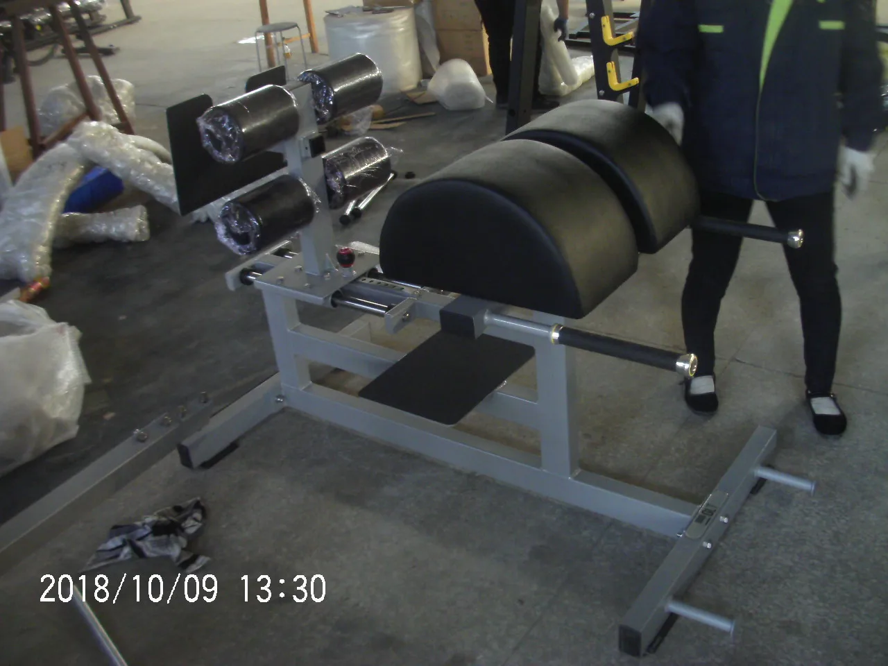 Muscle up Strength Training Gym Machine Glute Ham Developer Commercial Cross Fit Glute Ham Raise Developer Bench  for Sale