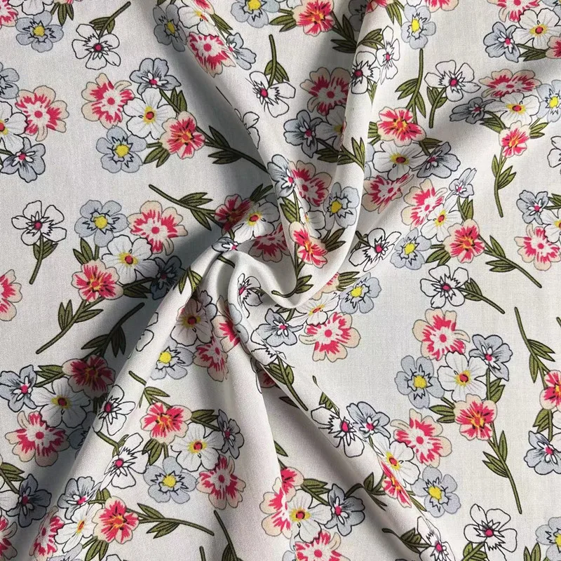 Модный дизайн, цифровая вискозная ткань из вискозы с принтом по низкой цене