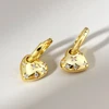 Pendientes de aro dorados