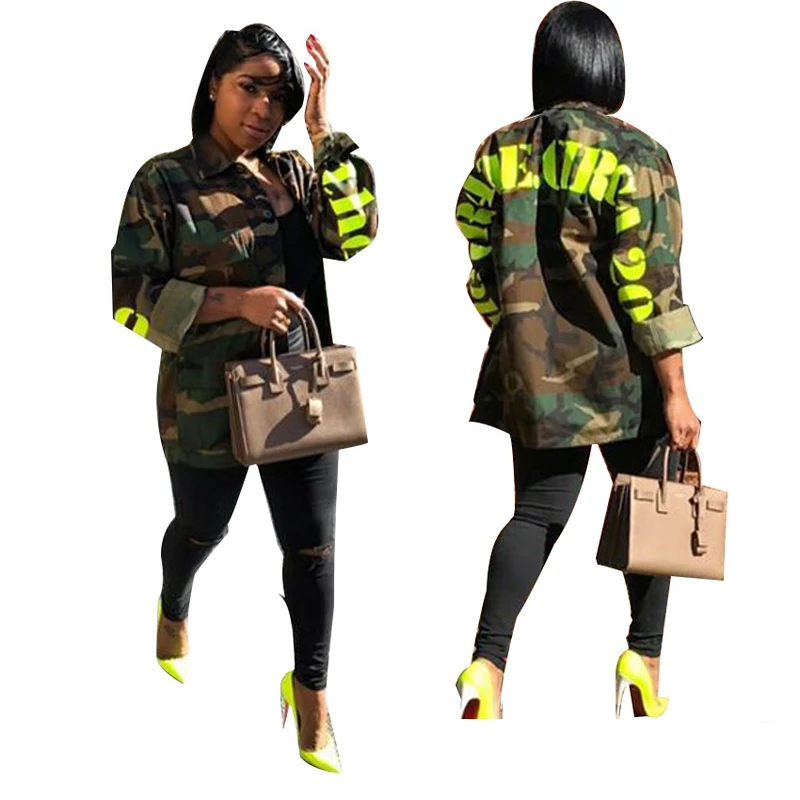 women's camouflage coats & jackets