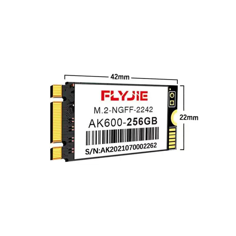 Flyjie Memory Ghost Ssd 128gb M2 2242 256GB 512GB 1TB for Laptop Components
