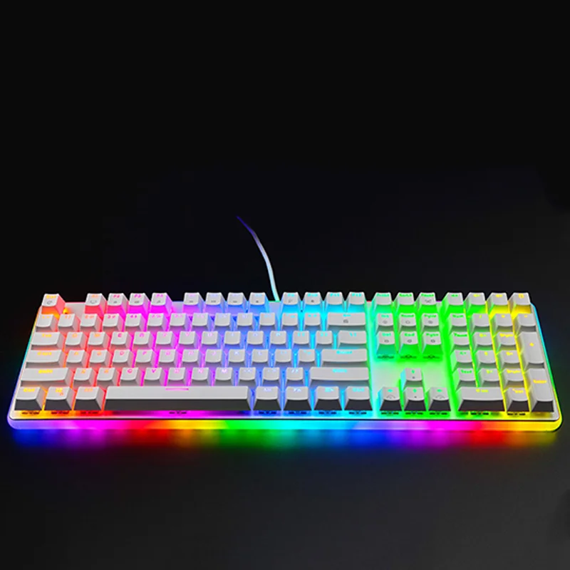 Royal Kludge RK918 Custom 108 Keys Clavier Gamer Rgb Laptop Computer Gaming Mechanical Pc Usb Keyboard and Mouse