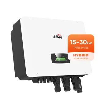 Afore Three Phase Hybrid Inverter 30kw 50kw 7kw 8kw 10kw Grid Tie On ...