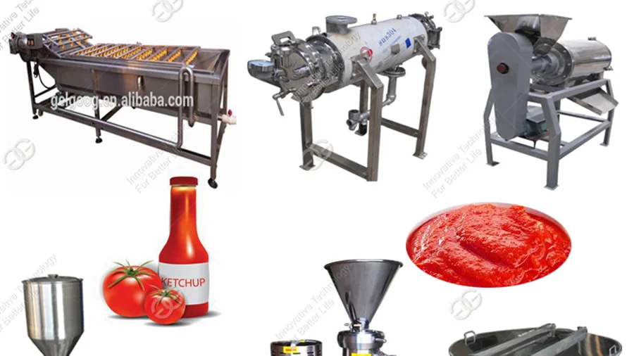Manufacturer Price Industrial Tomato Paste Puree Fruit Sauce Processing