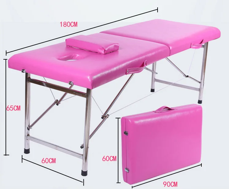 Beauty Salon Folding Portable Foldable Massage Table De Massage Bed