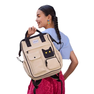 NOXXON Customized Girls School Bag Large Capacity Laptop Backpacks Fashion Student Nylon Backpack for College