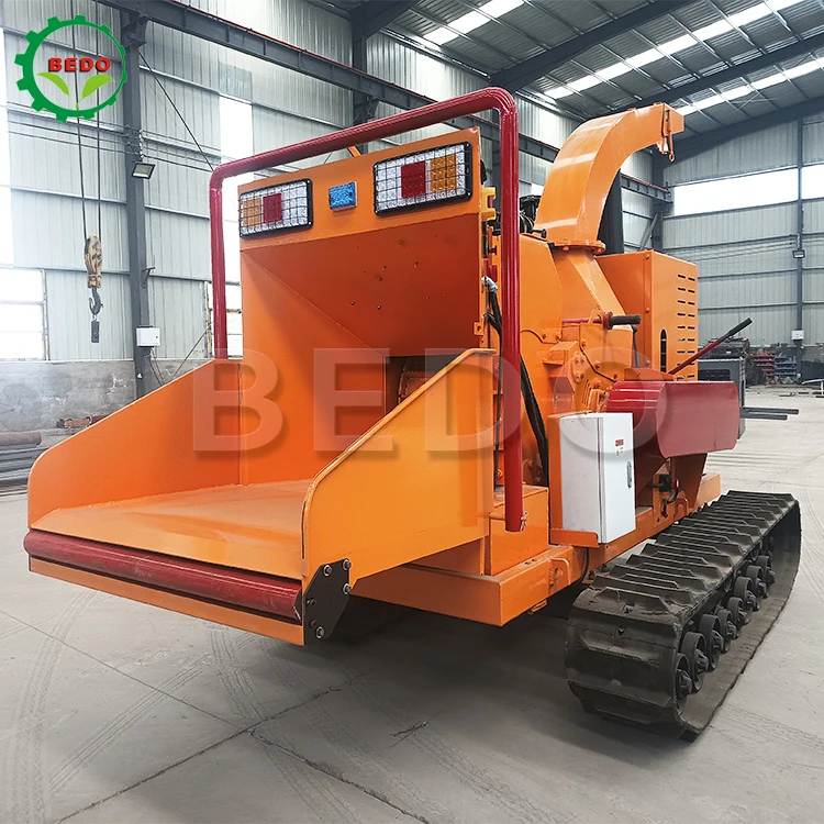 High Quality Chipper Shredder Track Forestry Bush Mini