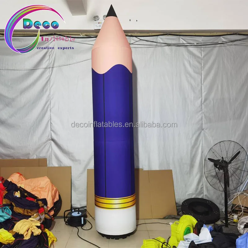 Factory Low Price Custom Store Inflatable Advertising Model Inflatable Pencil Inflatable Stationery