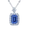 emerald sapphite pendant