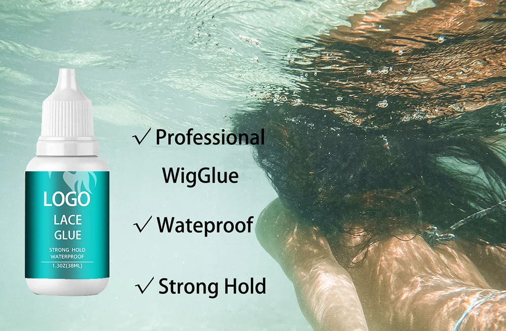 Goiple Waterproof Lace Glue – Strong Hold, White, One Size For Wigs & Hairpieces