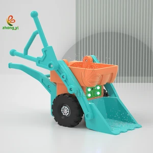 Zhongyi Amusement Large Big Patent Sand Pool Toys Sand Shovel Truck Kid Beach Sand Toys Set for Playground