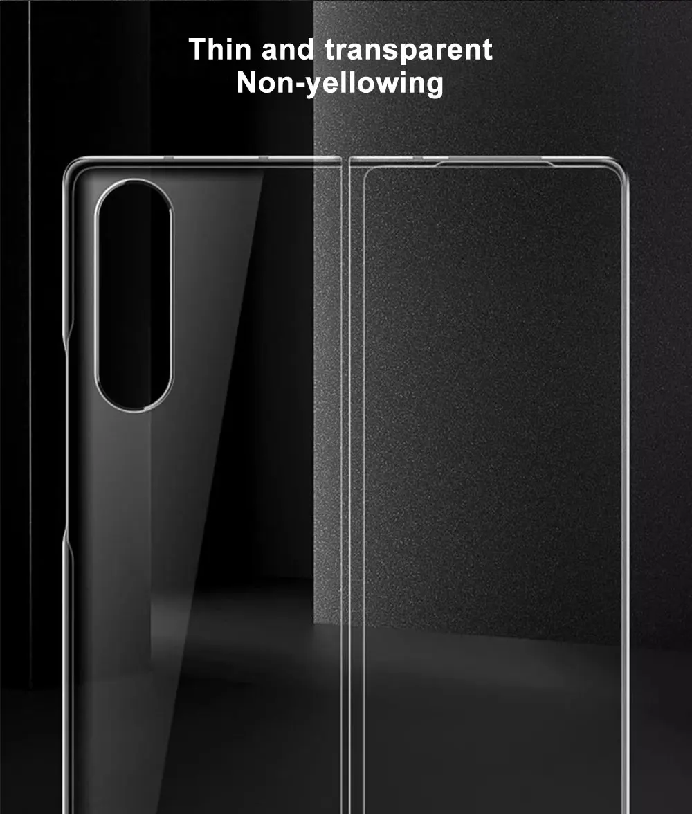 Transparent Phone Case For Samsung Galaxy Fold5 Fold4 Fold3 Z Fold2 Fold Clear Mobile Cases Sjk117 Laudtec supplier