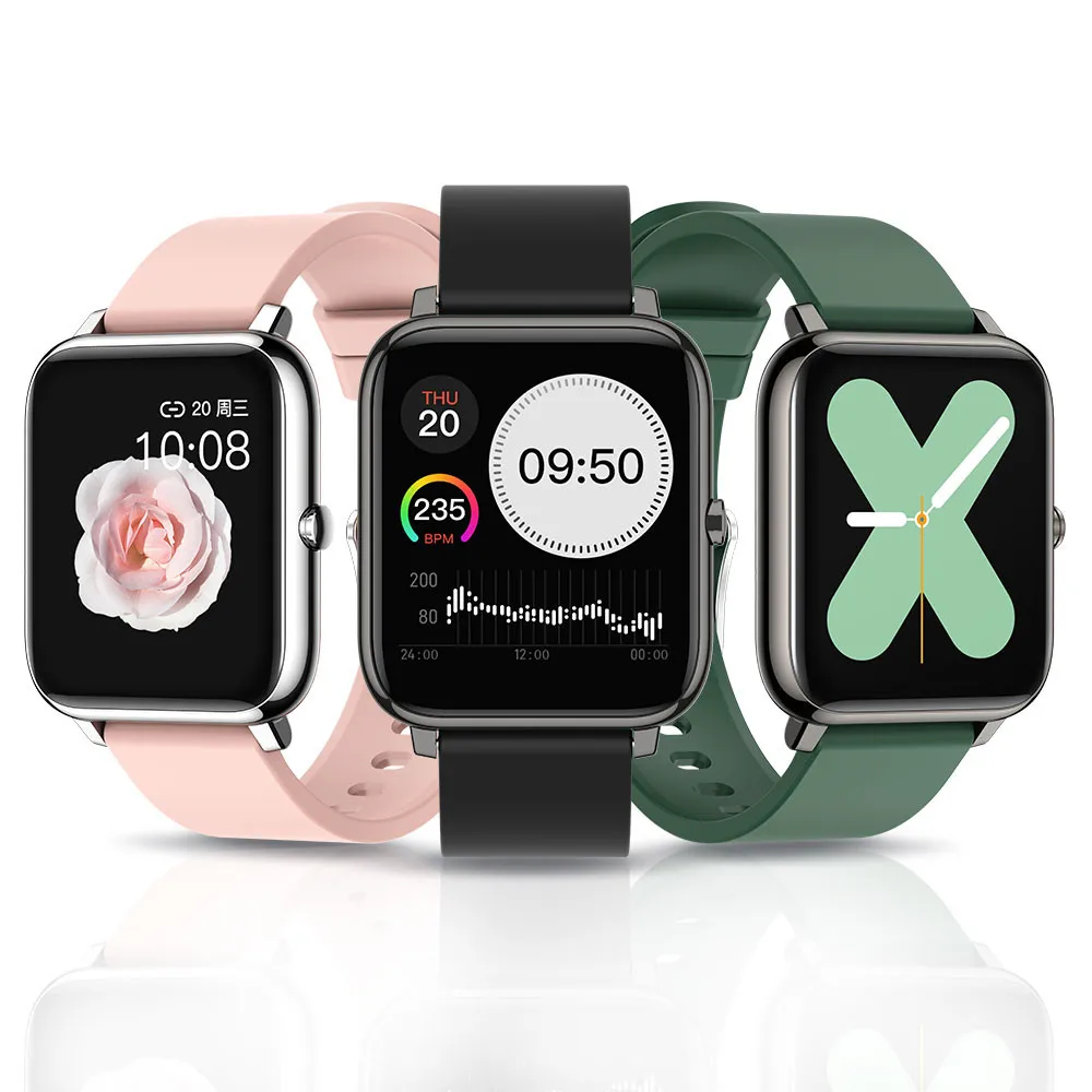 Reloj Inteligente P22 Resistente Al Agua Ip67,Reloj Inteligente Deportivo  Con Control Del Ritmo Cardíaco Y De La Presión Sanguínea,Llamadas Y  Mensajes Para Apple Y Xiaomi - Buy Reloj Inteligente P22,Resistente Al  Agua,Reloj