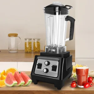 High Performance Power Blender Food Processor Kitchen Living Fruit Blender Milk Shake Maker Blender Mixer for Commercial