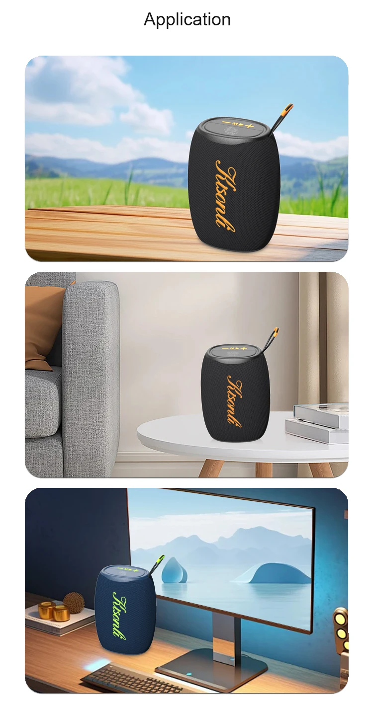 Kisonli K20 High Bass Blue Tooth Tws Small Dj Speaker