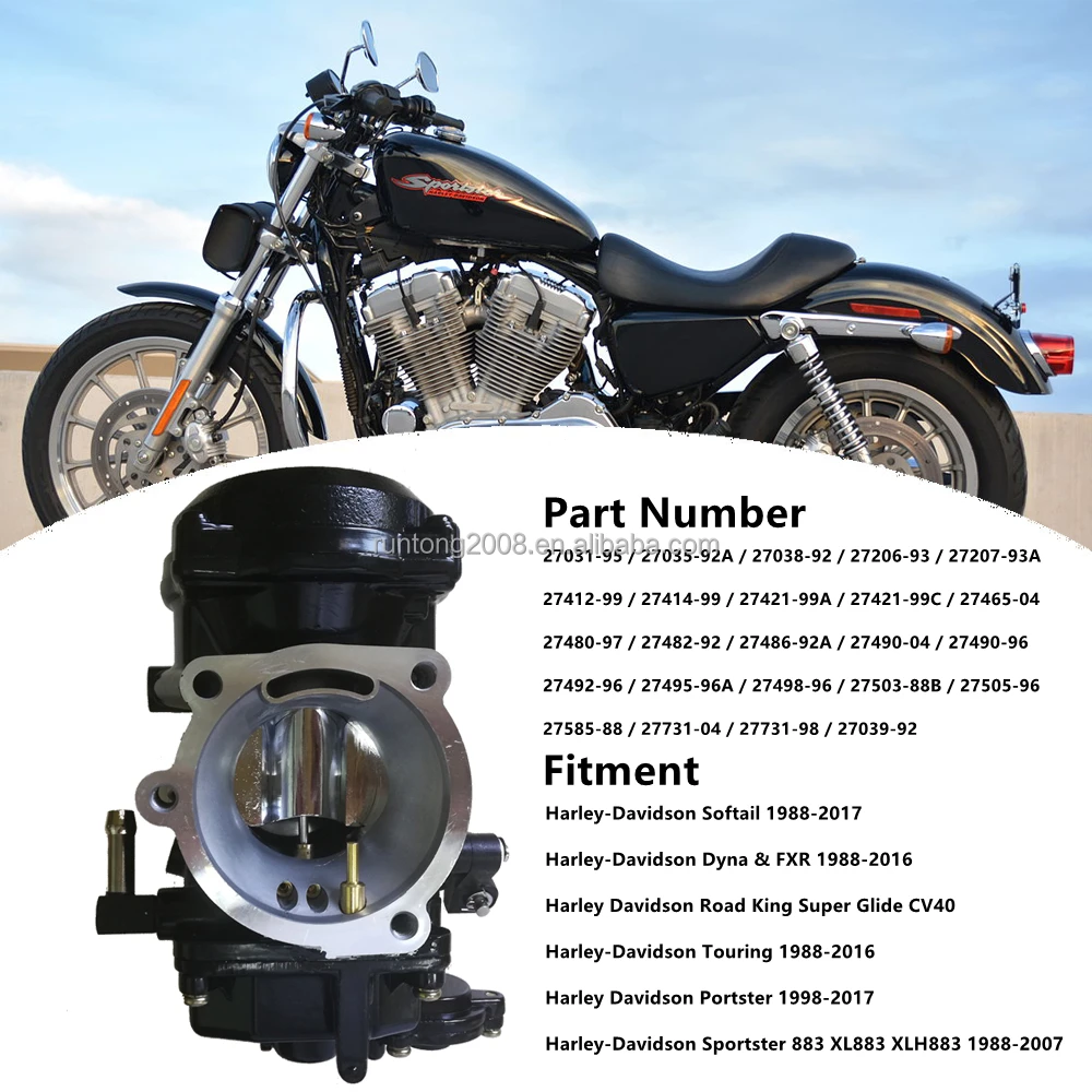 ボス Harley Davidson Carb CV40 Carburetor For Harley Davidson Sportster