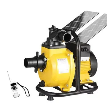 Solar Water Pump Inverter 2 Inch DC Surface Water Pump 1HP Solar Irrigation Pumps for Hydroponics & Surface Water Management