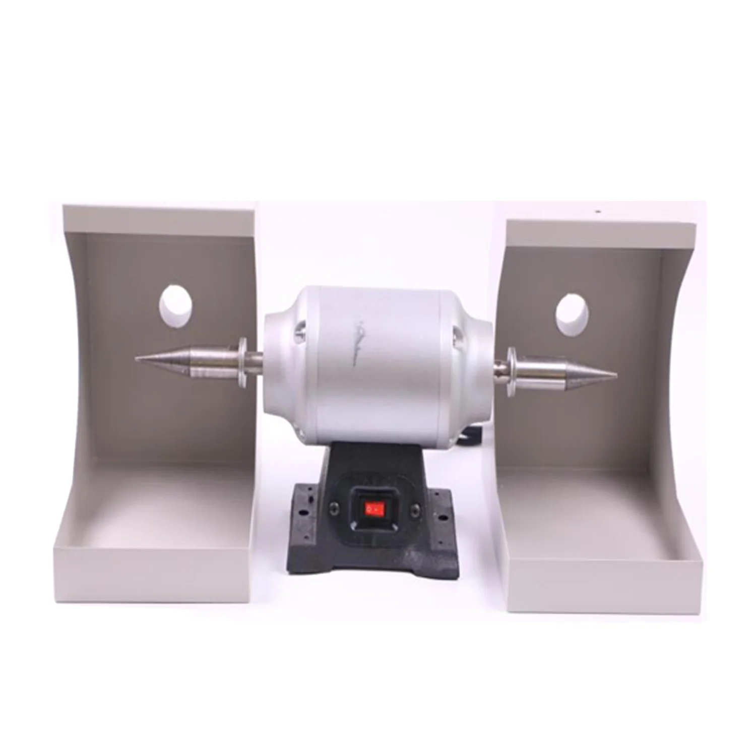 Dental Laboratory Polishing Lathe Machine With 2PCS Protective Cover for Polishing Casting