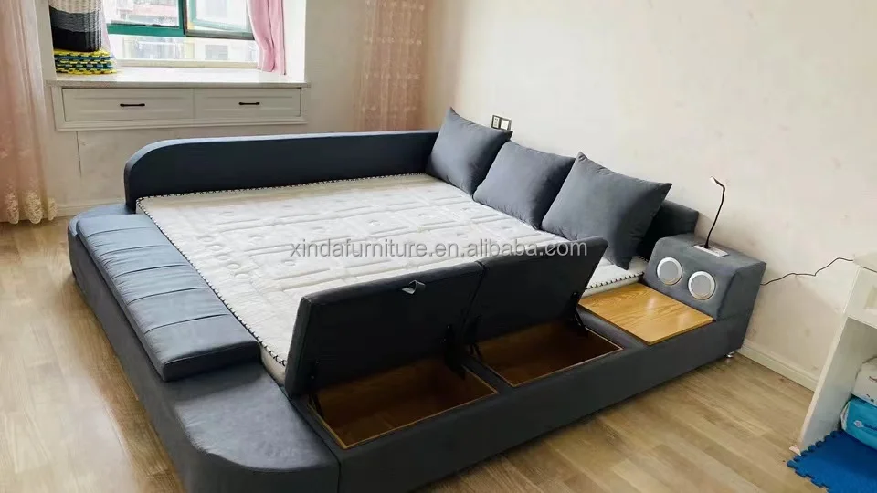 Modern Designs Luxury Vip Girl Bedroom Furniture Set German King Size