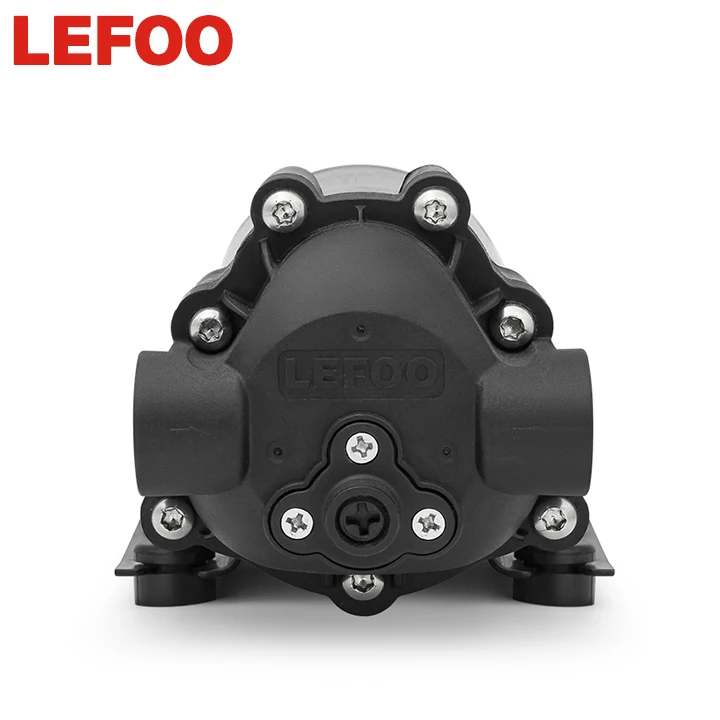 LEFOO 75GPD Small Size Self Priming RO Purifier Pump DC RO Booster Diaphragm Pump