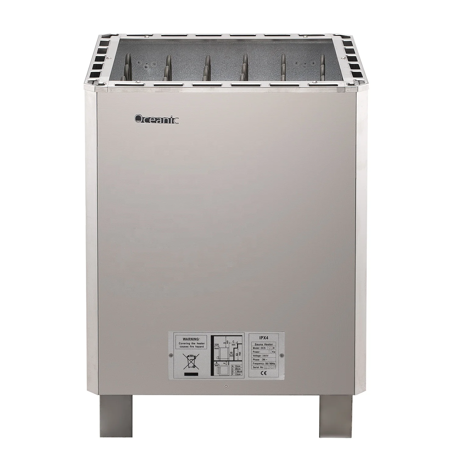 【未使用品】OCEANIC サウナヒーター OCS-45 OC-SA Ⅱ 未使用品】OCEANIC サウナヒーター OCS-45 OC-SA Ⅱ Löyly