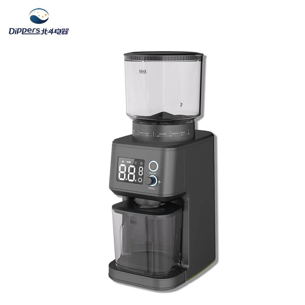 산업용 커피 그라인더 BD-CG018ES 정전기 방지 기능 40mm 버 및 대용량
