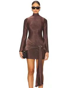 Custom Sexy Mini Bodycon Dress for Women Fashion Prom Club Party Dress