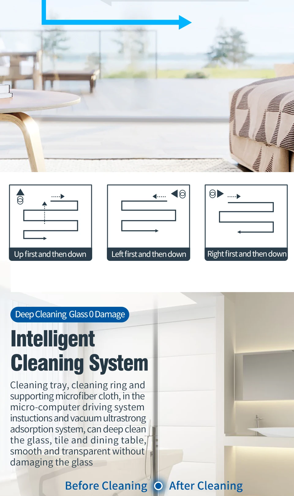 2021 New Automatic Window Washer Cleaner Window Cleaning Robot Buy