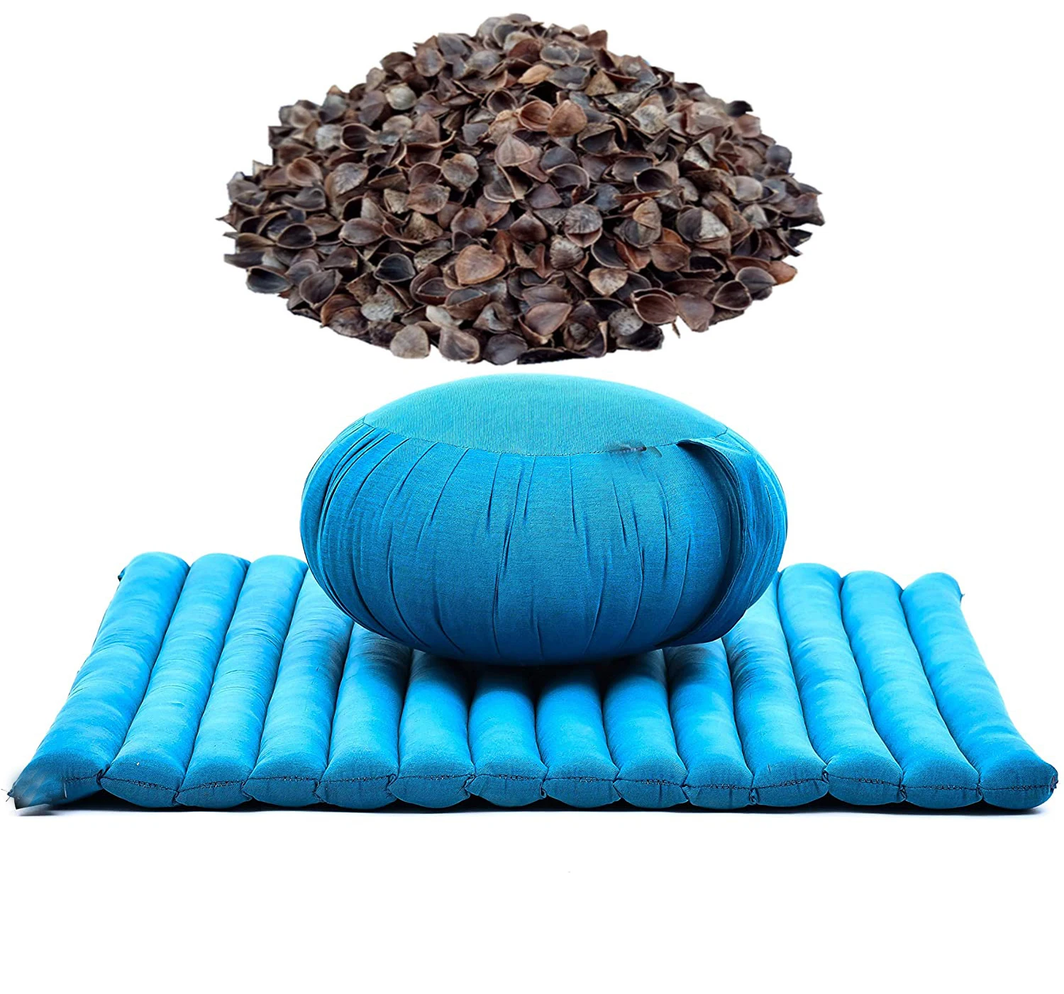 Meditation Cushion Set Meditation Cushion Pillow Buckwheat Zabuton Mat