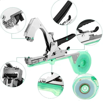 Legatrice Elettrica Per Piante – Strumento Per Viti E Ortaggi, Batteria Litio, Diametro Max 5 Cm, Wireless