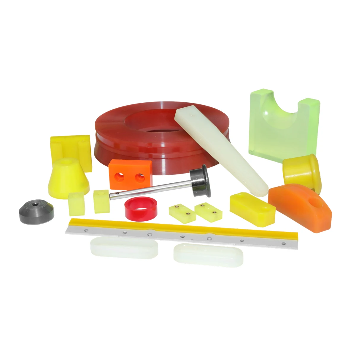 Durable Ultra-Smooth Polyurethane Casting Shapes PU Profiles for CNC Withstand High Temperatures up to 120 Degrees Celsius