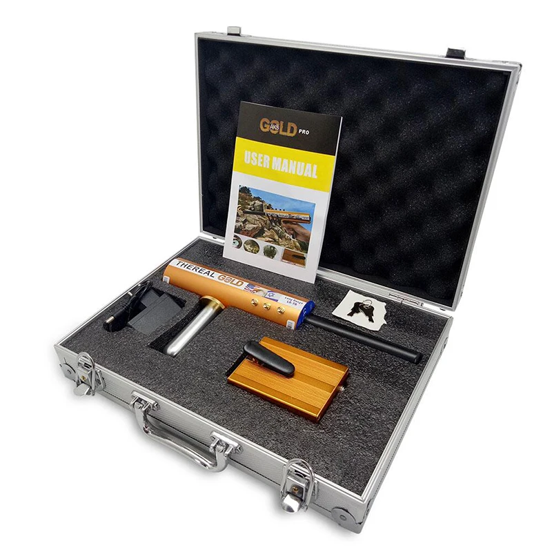 Professional Underground Metal Detector Real Gold AKS 6 Antennas Search Range 800M Detecting Depth 10M Long Range Metal Detector
