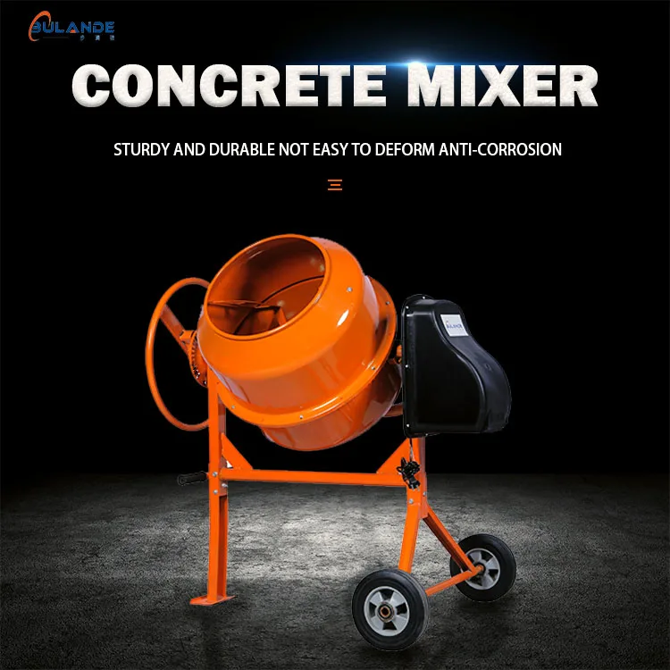 High Efficiency Construction Equipment Concrete Mixer Italy Small ...